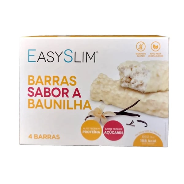Easyslim Barra Baunilha 44 gr 4 unidades