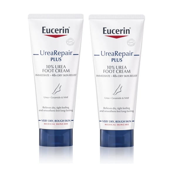 Eucerin UreaRepair Creme Pés 10% Ureia 100 ml 2 unidades Preço Especial