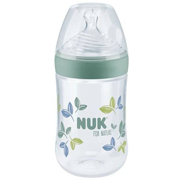 Nuk Nature Biberão Tamanho M Verde 260 ml