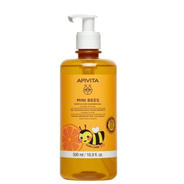 Apivita Gentle Kids Gel Laranja/Mel 500ml