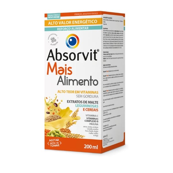 Absorvit Mais Alimento Suspensão 200 ml