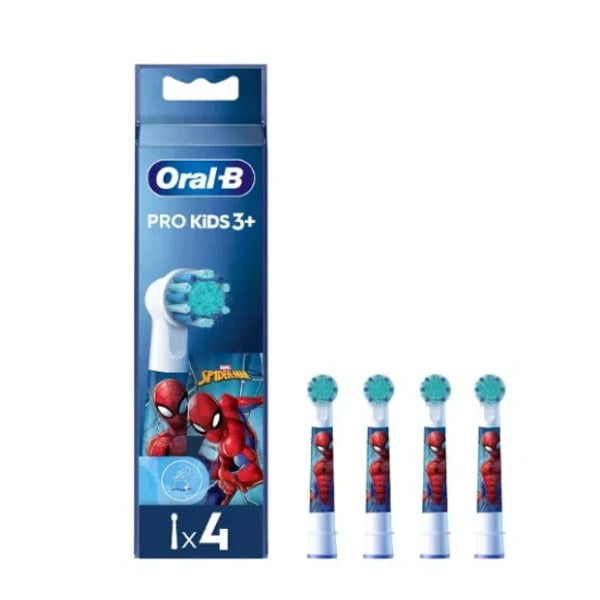 Oral B Kids Spiderman Recarga Esc El X4