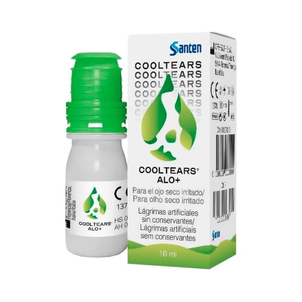 Cooltears Alo+ Solução Oftálmica Lubrificante 10 ml