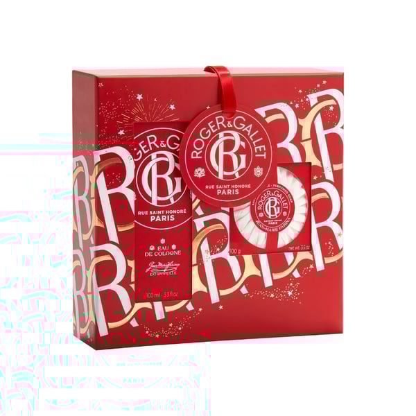 Roger&Gallet Coffret Jean Marie Farina Água Colónia 100 ml oferta Sabonete 100 gr