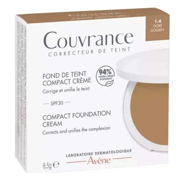 Avene Couvrance Cr Comp Dourado 8,5G