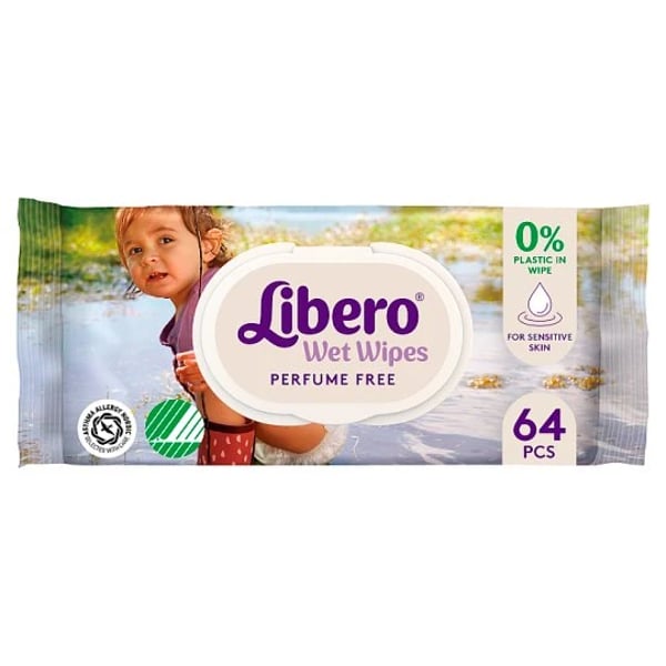 Libero Wet Wipes Toalhetes Higiene Bebé 64 unidades