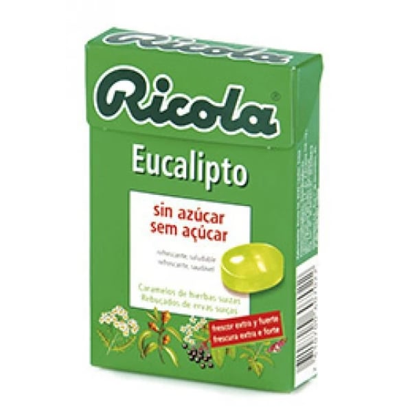 Ricola Rebuçado Sem Eucalipto 50 g