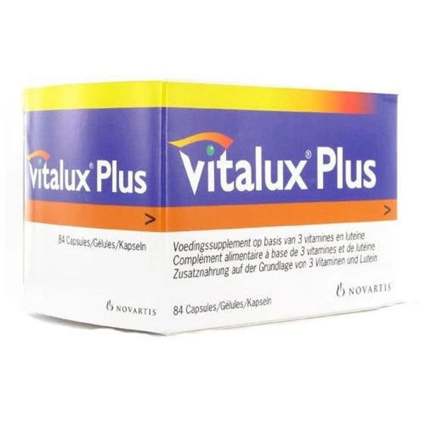 Vitalux Plus 10 mg Luteína x 84 Cápsulas