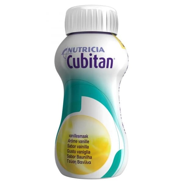 Cubitan Sol Baunilha Fr 200ml X 4 emul oral frasco