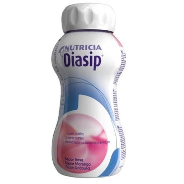 Diasip Solução Morango Frasco 200 ml X 4 