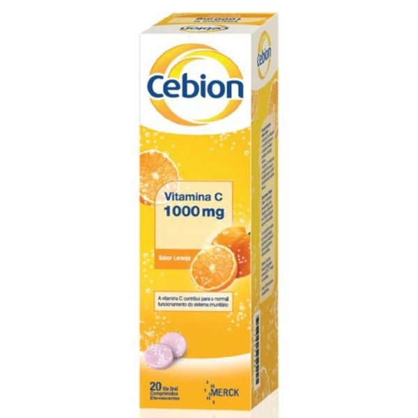 Cebion Laranja X 20 Comprimidos Efervescentes