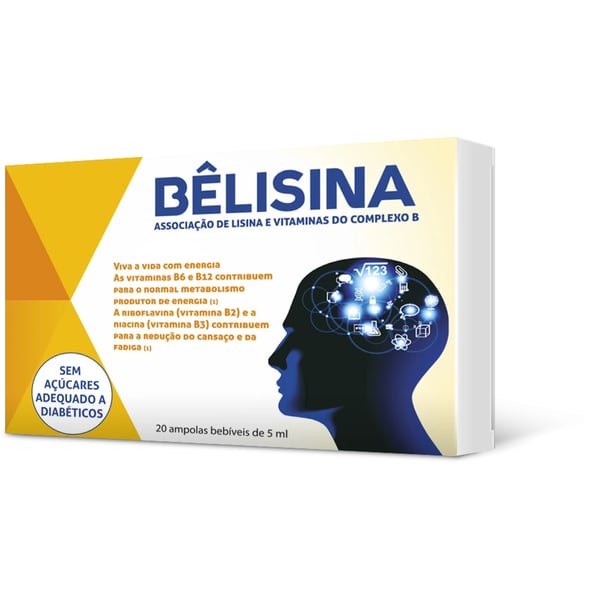 Bêlisina 20 Ampolas Bebíveis 5 ml