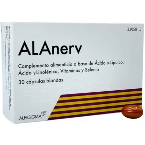 Alanerv 30 Cápsulas