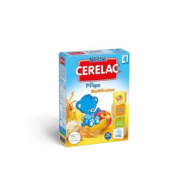 Cerelac Farinha Láctea Multifrutos Sem Gluten 250 g