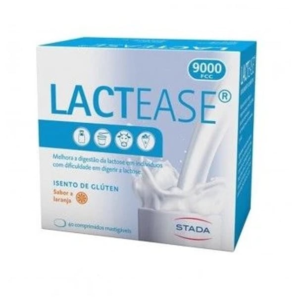 Lactease Comprimidos Mastigáveis 40 unidades