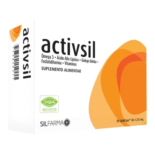 Activsil Lipid 30 Cápsulas