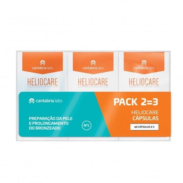 Heliocare 180 cápsulas Pack Promocional