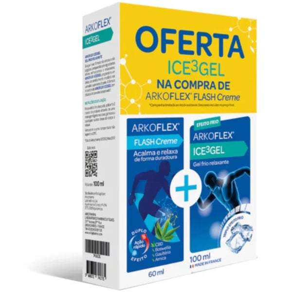 Arkoflex Flash Cr Mass 60Ml+Ice3 Gel100