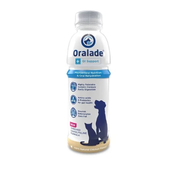 Oralade Advanced GI+ Beb 500Ml Cão/Gato