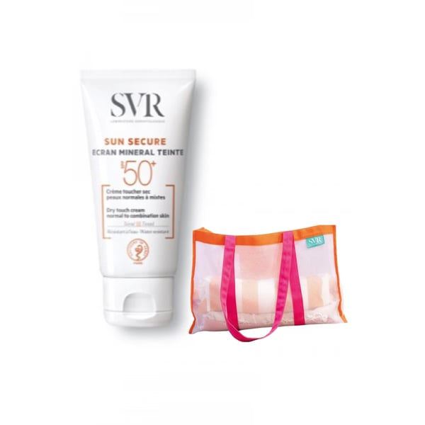 SVR Sun Secure Ecrã Mineral Teint Pele Normal/Mista 50+ 50 ml