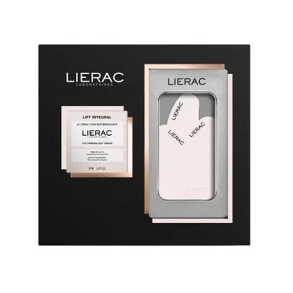 Lierac Coffret Lift Integral Creme Dia Refirmante 50 ml + Patches Rosto Reutilizáveis
