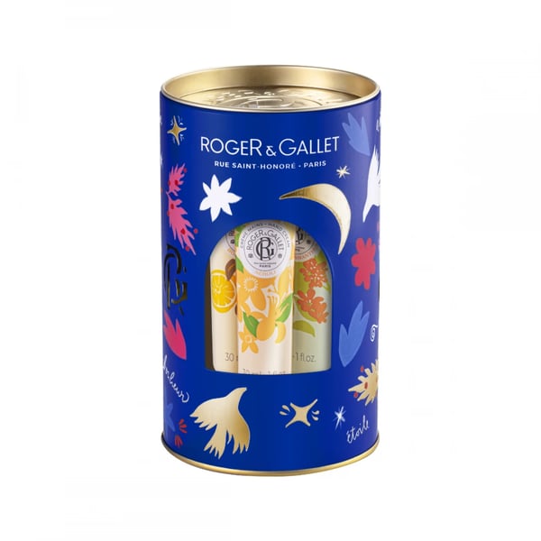 Roger & Gallet Coffret Néroli + Bois D Orange + Fleur D Osmanthus Creme Mãos 3 unidades 30 ml