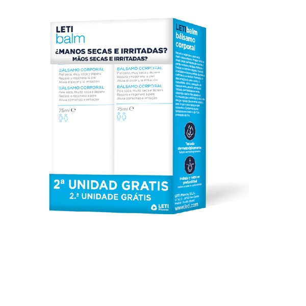 Letibalm Repair Bals Corpo 75MlX2 Of 2U