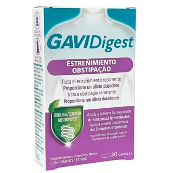 GaviDigest Obstipação Cáps X30