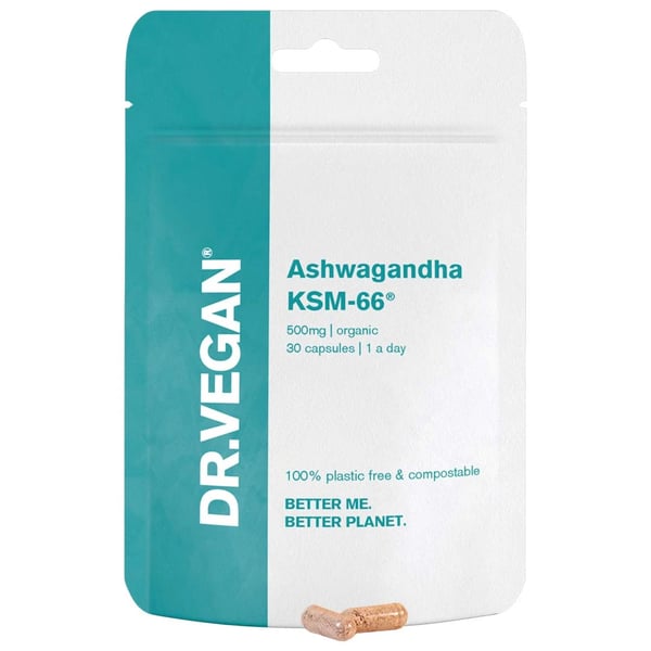 Dr.Vegan Ashwagandha KSM-66 30 cápsulas