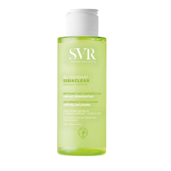 SVR Sebiaclear Gel Moussant 100Ml