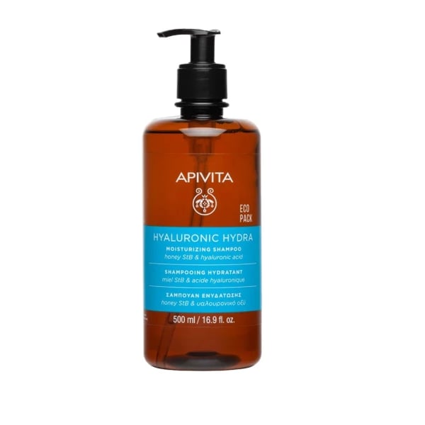 Apivita Hyaluronic Hydra Champô Hidratante 500Ml