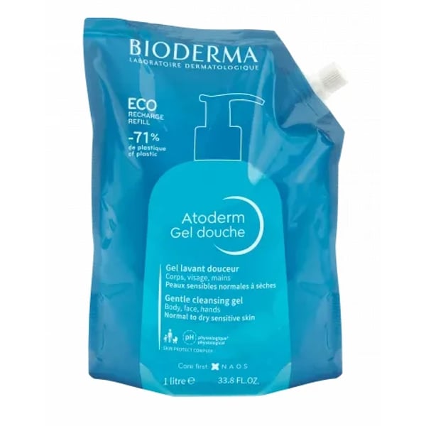 Bioderma Atoderm Gel Duche EcoRefill 1 Litro
