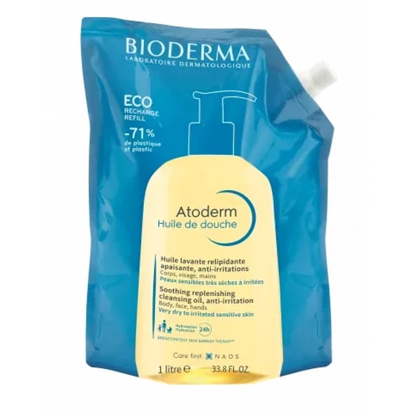 Bioderma Atoderm Óleo Duche EcoRefill 1 Litro