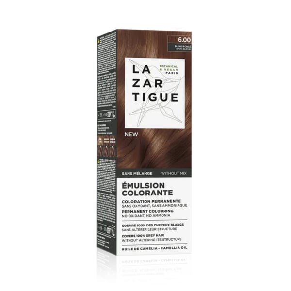 Lazartigue Emulsão Color 6.00 Louro Escuro 60Ml