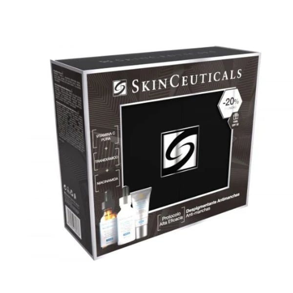 Skinceuticals Coffret Phloretin CF 30 ml + Discoloration Defense 30 ml oferta Advanced Brightning UV Defense SPF50 15 ml