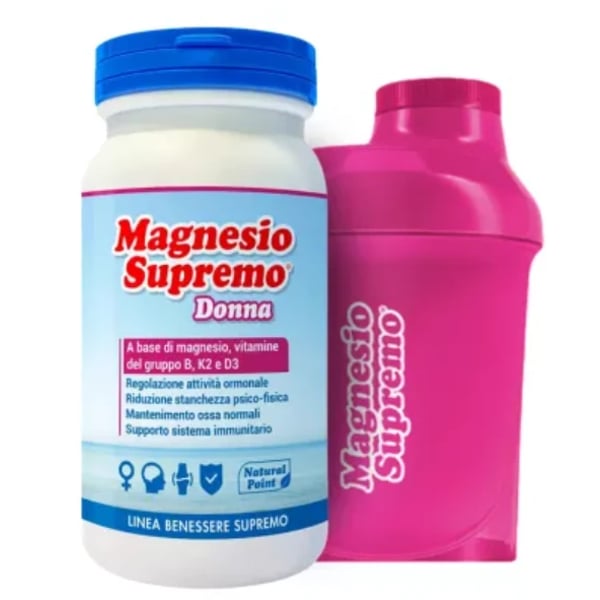 Magnesio Supremo Donna Pó150G Of Shaker, pó chá