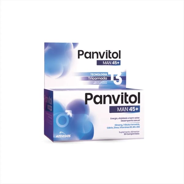 Panvitol Man 45+ 30 comprimidos
