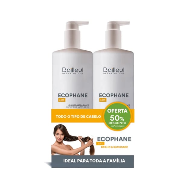 Ecophane Ch Ultra Suave 500MlX2 -50% 2U