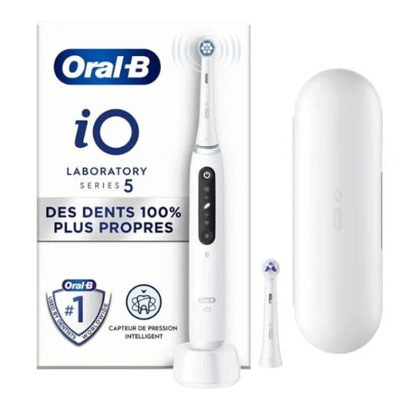 Oral B Lab iO 5 Esc Dent Elet Branc+Rec