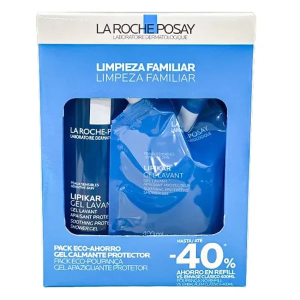 LRPosay Lipikar Gel Lav+Refill EcoPoup