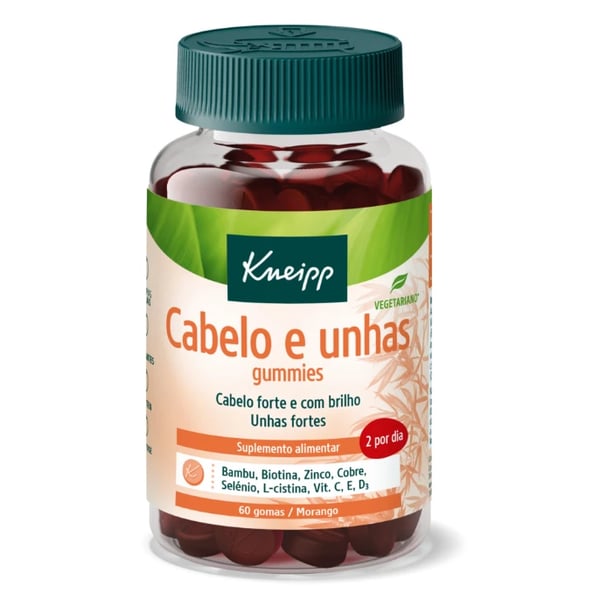 Kneipp Cabelo Unhas Gummies Gomas X60