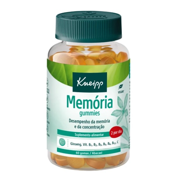 Kneipp Memória Gummies Gomas X60