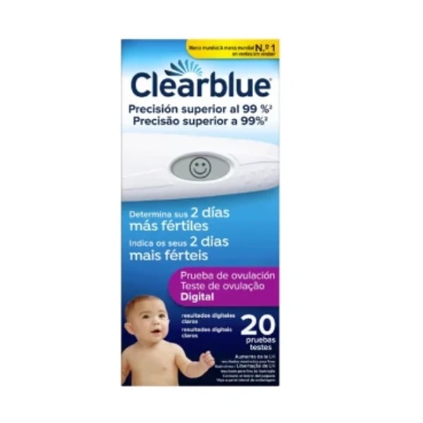 Clearblue Digital Teste Ovulação X20
