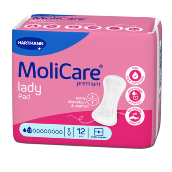 Molicare Lady Pad 1,5 Gotas X12