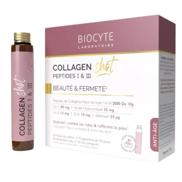 Biocyte CollagenShot Amp Beb Cerej 25Ml X 10