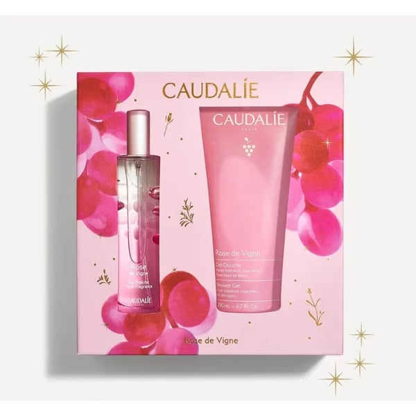 Caudalie Rose D Vigne Fresh 50ml + Gel 200ml Coffret