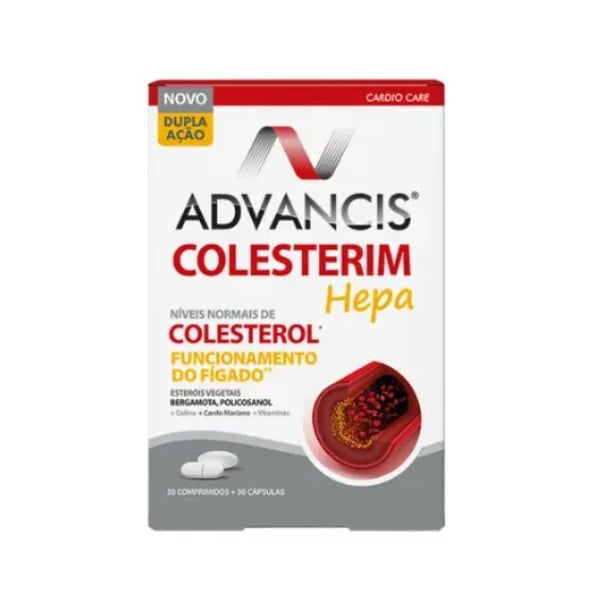 Advancis Colesterim Hep CompX30+CapsX30