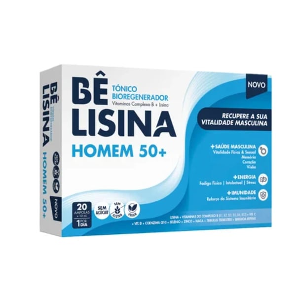 Bêlisina Homem 50+ Amp beb. 10ml X 20
