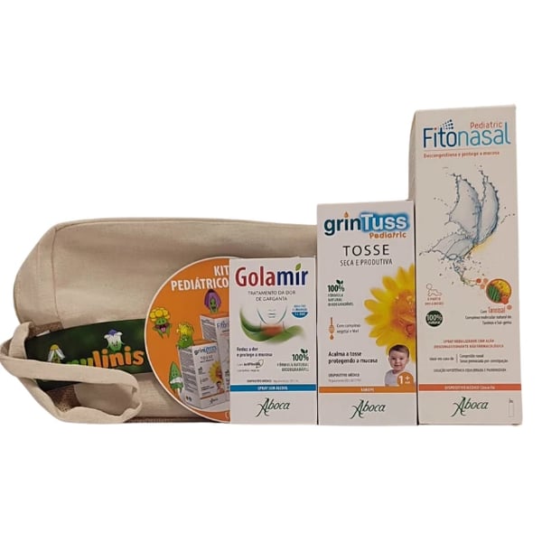 Aboca Kit Inverno Pediátrico: Grintuss Xp. Ped + Fitonasal Ped. + Golamir Spr. S/Alc.