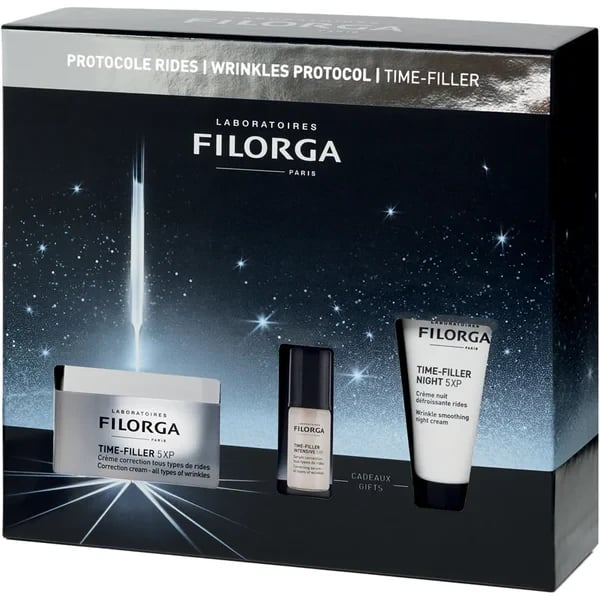 Filorga Time-Filler Coffret Time Filler 5XP 50 ml + Oferta Time Filler Night 5XP 14 ml+ Oferta Time Filler Intensive 5XP 5ml